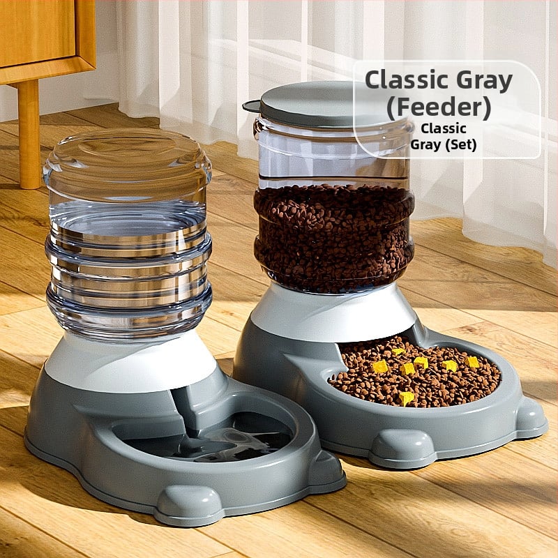 Automātiska mājdzīvnieku barošana un dzirdināšana kaķiem un suņiem, liela jauda, pret izlietu, Materiāls: zīda zieds, Modelis: F967T99JT997M6