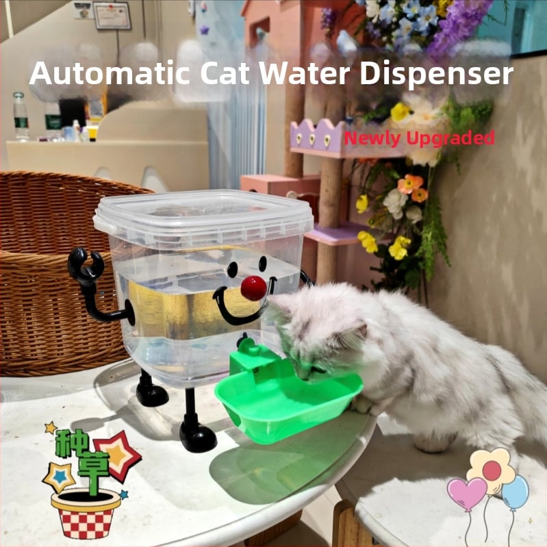 Αυτόματος διανομέας νερού για γάτες, πλαστικό, αυτόματη τροφοδοσία: Ναι, για γάτες, μη έξυπνο, συσκευασία 10 τεμάχια