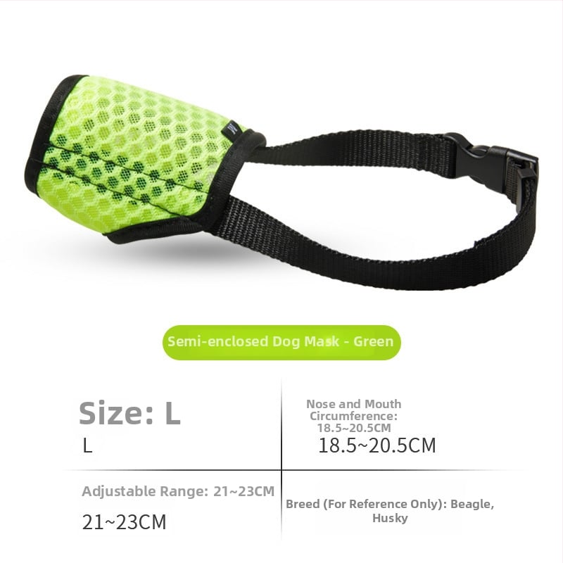 Suņa muta aizsargs - elpojoša sieta aizsardzība pret kodumiem, poliesters, 200 gab./kaste, licencēta privātā zīmola zīme