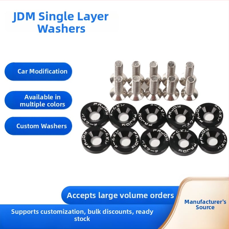 Universalus numerio laikiklis su M6 veržlės tarpine, modelis 005, Baba Hardware