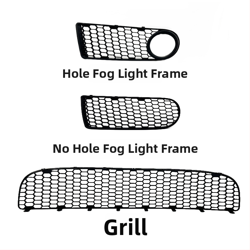Predný rám svetla do hmly Beetle 06-10 so spodnou mriežkou a reflexnou doskou (PP, 12V)
