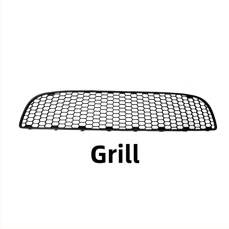 Priekšējā miglas luktura rāmis Beetle 06-10 ar apakšējo restīti un reflektora plāksni (PP, 12V)