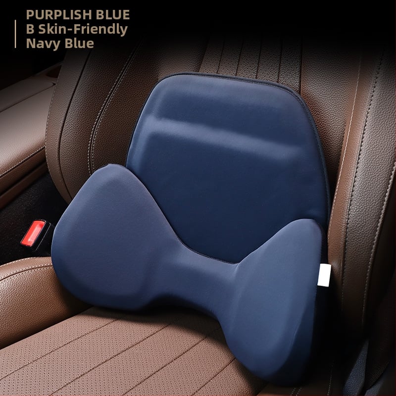 Anyicheju Automobilio klubų ir juosmens atramos pagalvė — trijų dimensijų dizainas, Ice Silk apdaila, Memory Cotton užpildas, vienalytė spalva, pritaikomas