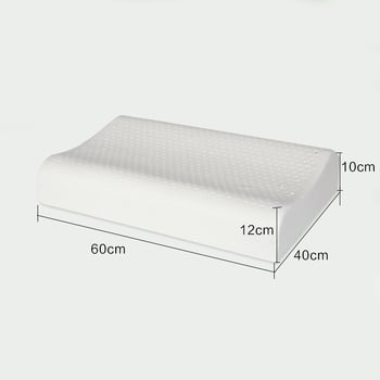 Indini taisnstūra latex spilvens ar dabīgā lateksa kodolu, lateksa saturs 90%+, pielāgojams