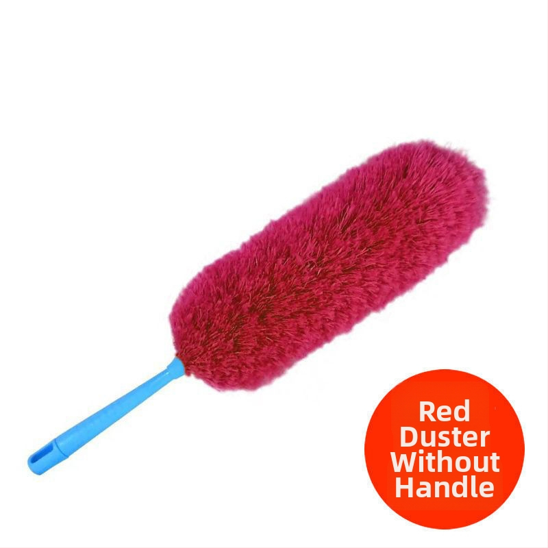 Jingsheng Šķiedru putekļu suka ar apaļu galvu, 175 cm, putekļu noņemšanai mājās un automašīnās