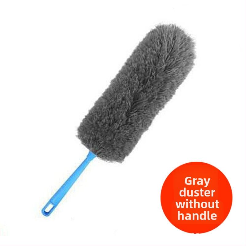 Jingsheng Šķiedru putekļu suka ar apaļu galvu, 175 cm, putekļu noņemšanai mājās un automašīnās