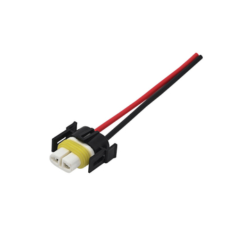 Automobilio žibinto lizdas su keraminiu korpusu ir gryno vario laidų surišimu, suderinama su žibintų lemputėmis