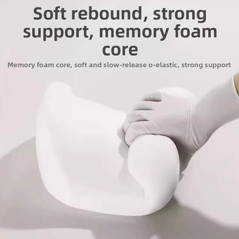 Automobilio juosmens pagalvė, atminties putos, plonas dizainas, suede audinys, universalus suderinamumas, pritaikomas