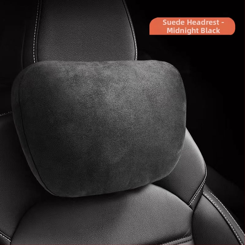 Automobilio juosmens pagalvė, atminties putos, plonas dizainas, suede audinys, universalus suderinamumas, pritaikomas