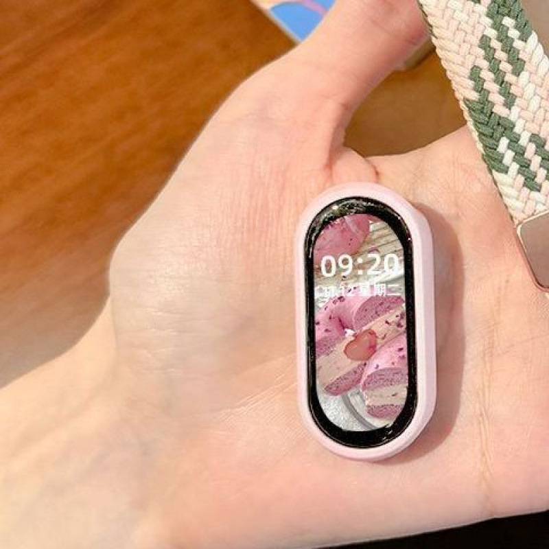 Silikonsko kućište za Mi Band 4–10, pleteni magnetski sportski remen