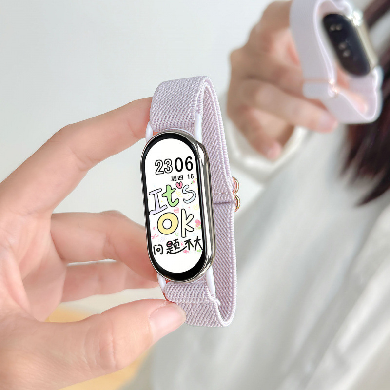 Silikonsko kućište za Mi Band 4–10, pleteni magnetski sportski remen