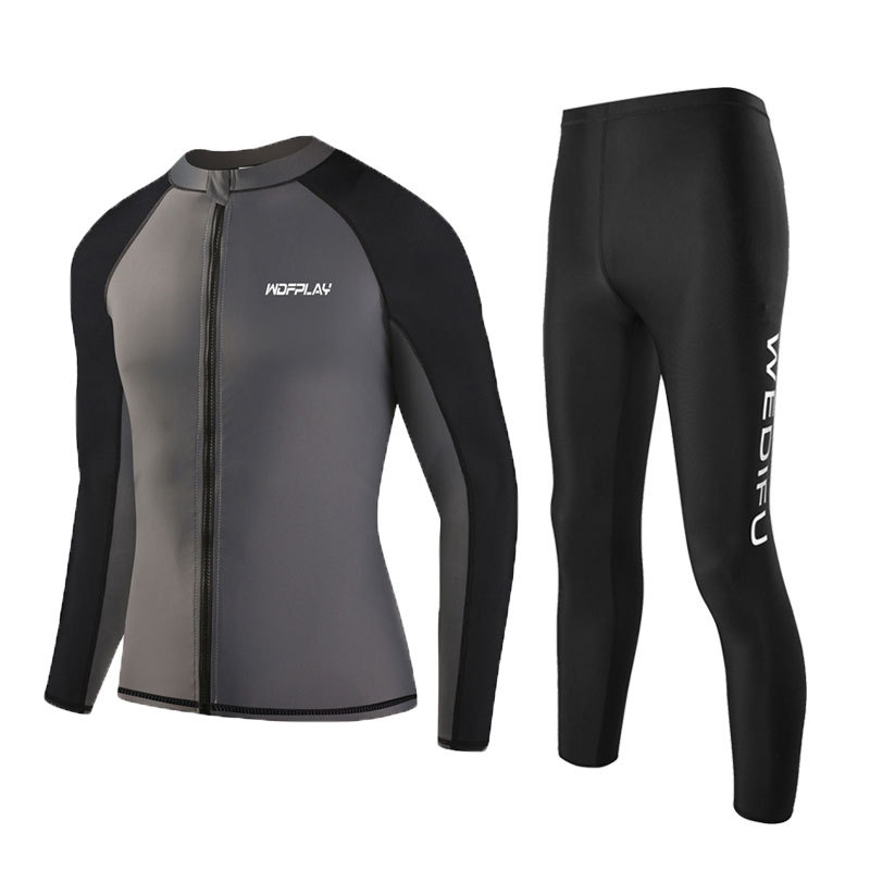 Vyrų nardymo neopreninis komplektas su UV apsauga, visus sezonus, suaugusiems.
