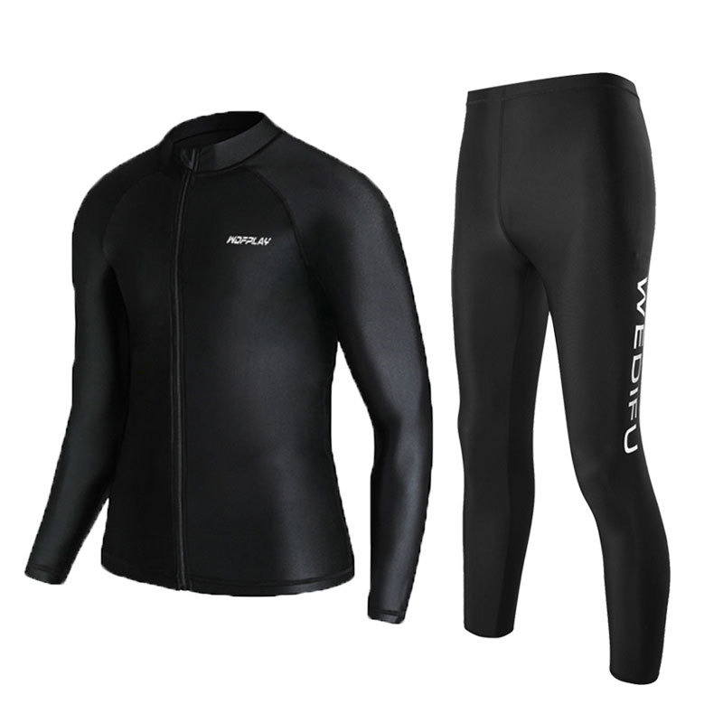 Vyrų nardymo neopreninis komplektas su UV apsauga, visus sezonus, suaugusiems.