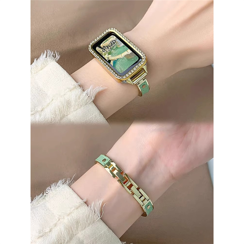 Metalna polumjeseca narukvica za Huawei Band 11/10, ljeto izdanje, kaiš za Huawei 9, vrhunski dizajn