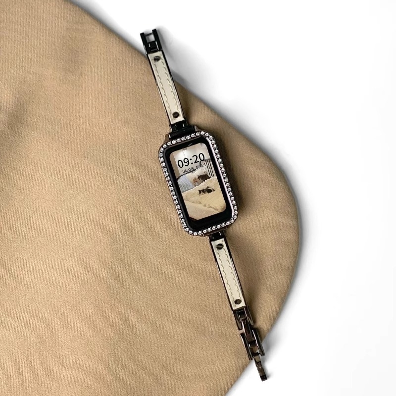 Metalna polumjeseca narukvica za Huawei Band 11/10, ljeto izdanje, kaiš za Huawei 9, vrhunski dizajn