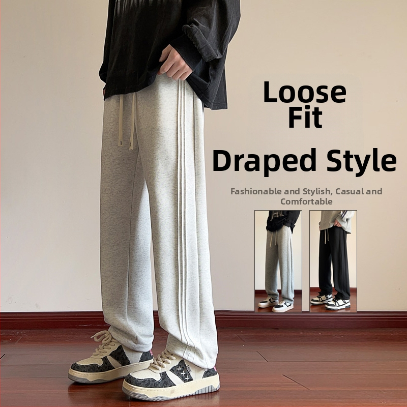 Pusaudžu sporta ikdienas bikses, brīvs piegriezums, vidukļa vidējais līmenis, šņorēta aizdare, kokvilnas audums