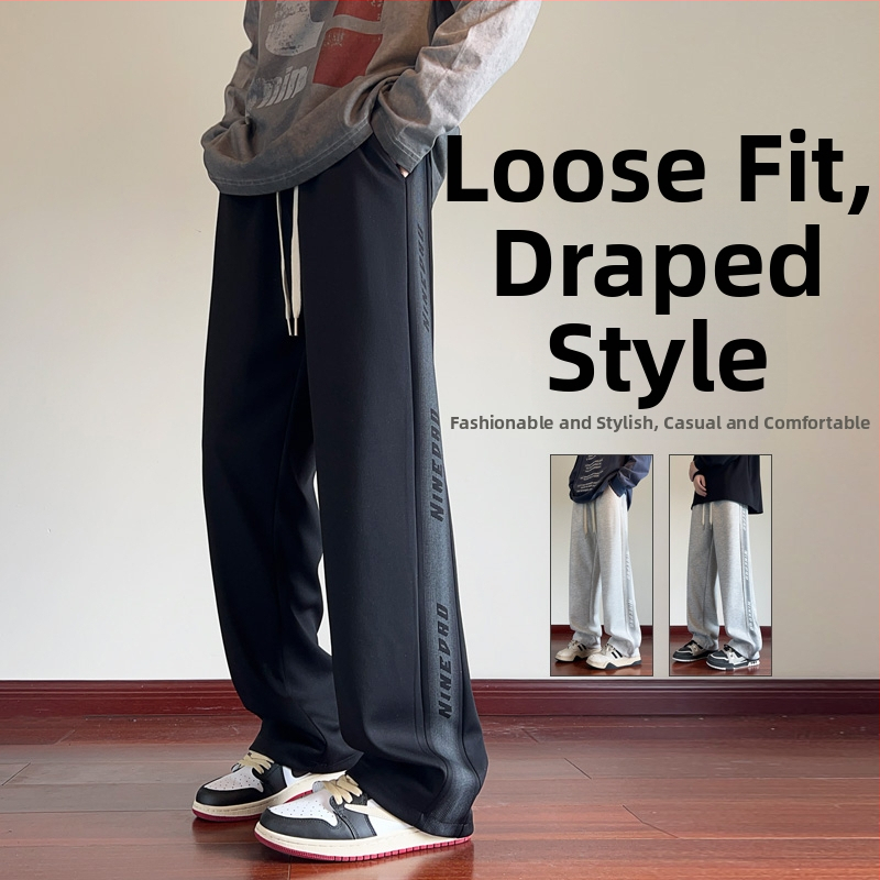 Pusaudžu sporta ikdienas bikses, brīvs piegriezums, vidukļa vidējais līmenis, šņorēta aizdare, kokvilnas audums