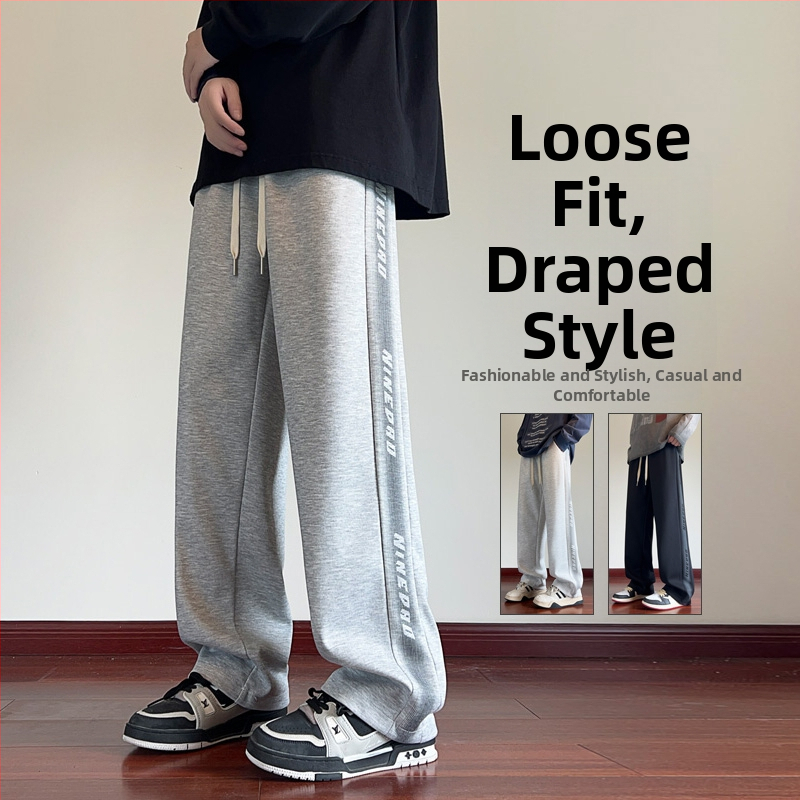 Pusaudžu sporta ikdienas bikses, brīvs piegriezums, vidukļa vidējais līmenis, šņorēta aizdare, kokvilnas audums