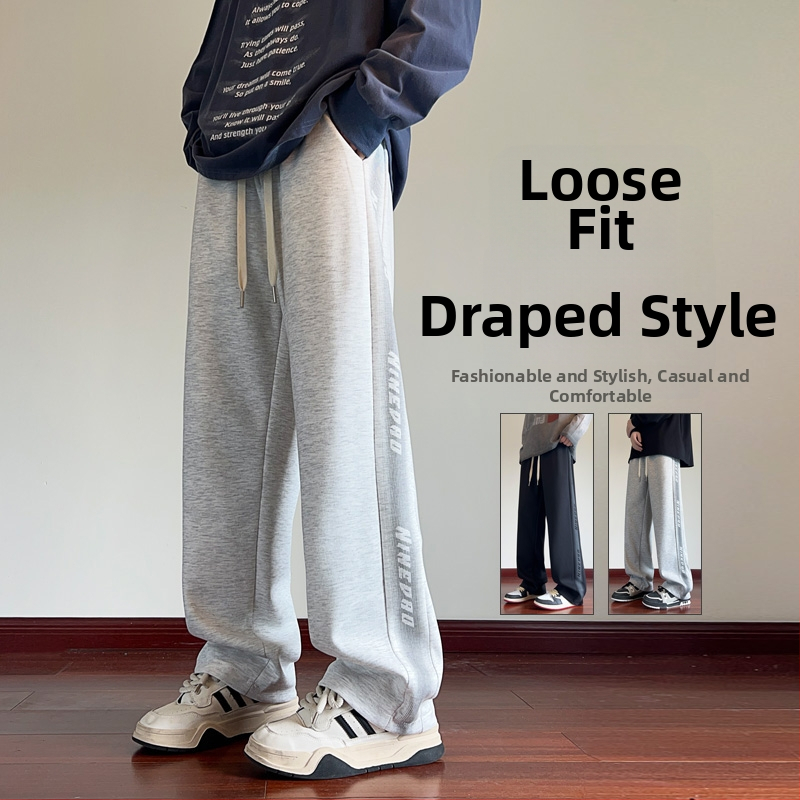 Pusaudžu sporta ikdienas bikses, brīvs piegriezums, vidukļa vidējais līmenis, šņorēta aizdare, kokvilnas audums