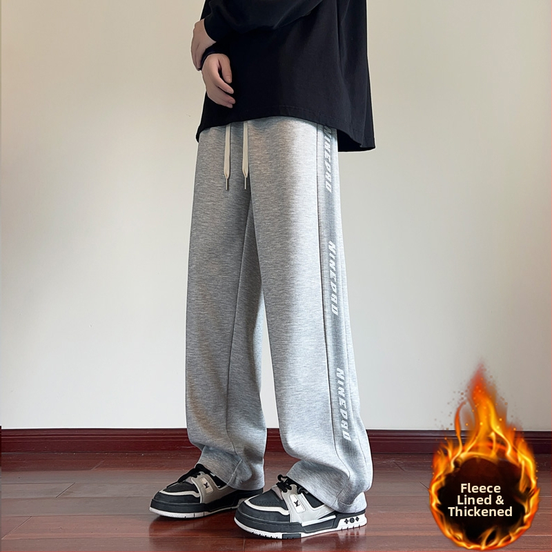 Pusaudžu sporta ikdienas bikses, brīvs piegriezums, vidukļa vidējais līmenis, šņorēta aizdare, kokvilnas audums