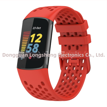 Remen silikonski za Fitbit Charge5 - kopča s pinom, 16 g, prilagodljiva veličina sučelja