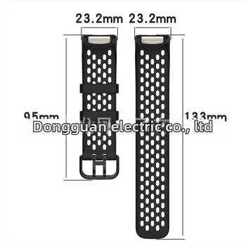 Remen silikonski za Fitbit Charge5 - kopča s pinom, 16 g, prilagodljiva veličina sučelja