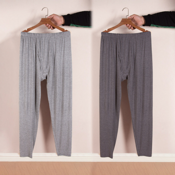 Vīriešu modalālais pamata slāņa bikses, viengabala, plānas, silti, 90–95% modal, auduma biezums 161–180 g/m2