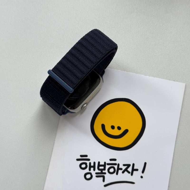 Nailoninį pynės laikrodžio dirželis su Velcro sagtimi, laukinis kalnų raštas, sporto stilius, skirtas Apple Watch