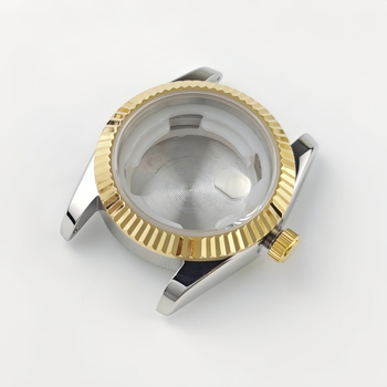 NH05 Sieviešu pulksteņa korpuss no nerūsējošā tērauda ar vintage bezel – mehāniskā pulksteņa modifikācijas piederums