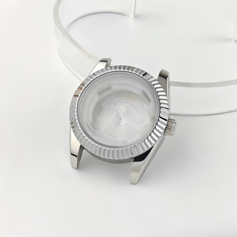 NH05 Sieviešu pulksteņa korpuss no nerūsējošā tērauda ar vintage bezel – mehāniskā pulksteņa modifikācijas piederums