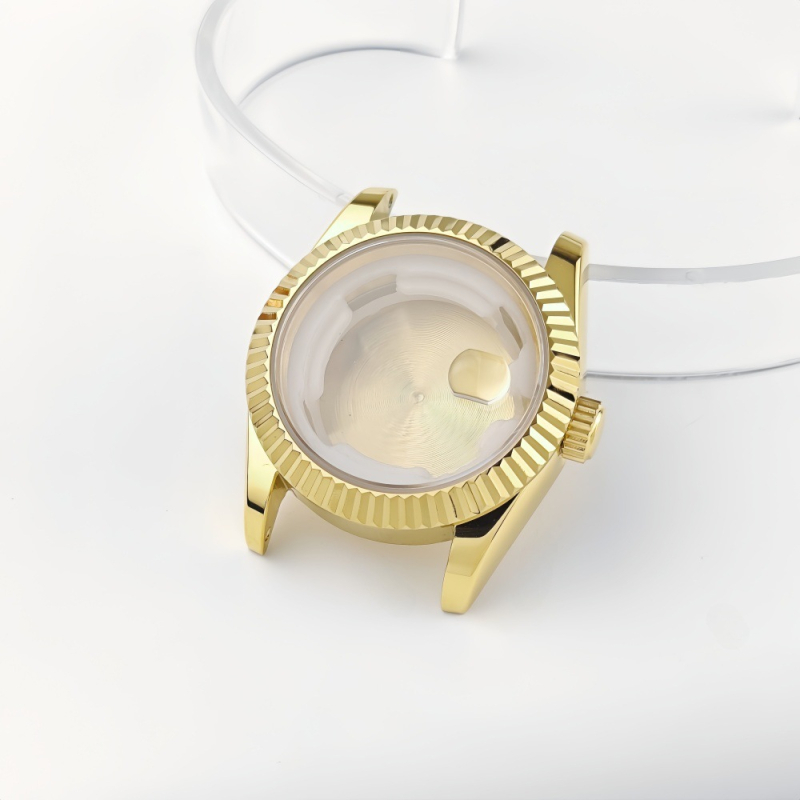 NH05 Sieviešu pulksteņa korpuss no nerūsējošā tērauda ar vintage bezel – mehāniskā pulksteņa modifikācijas piederums