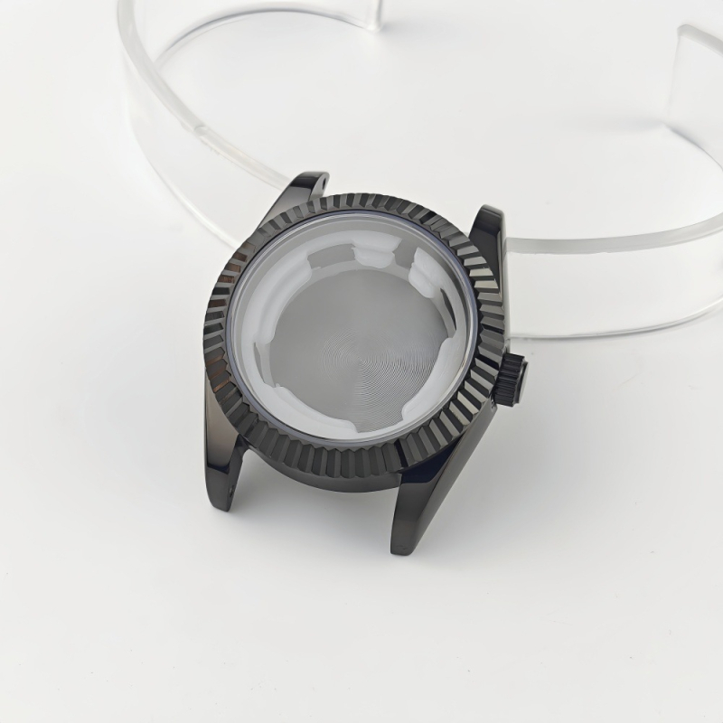 NH05 Sieviešu pulksteņa korpuss no nerūsējošā tērauda ar vintage bezel – mehāniskā pulksteņa modifikācijas piederums