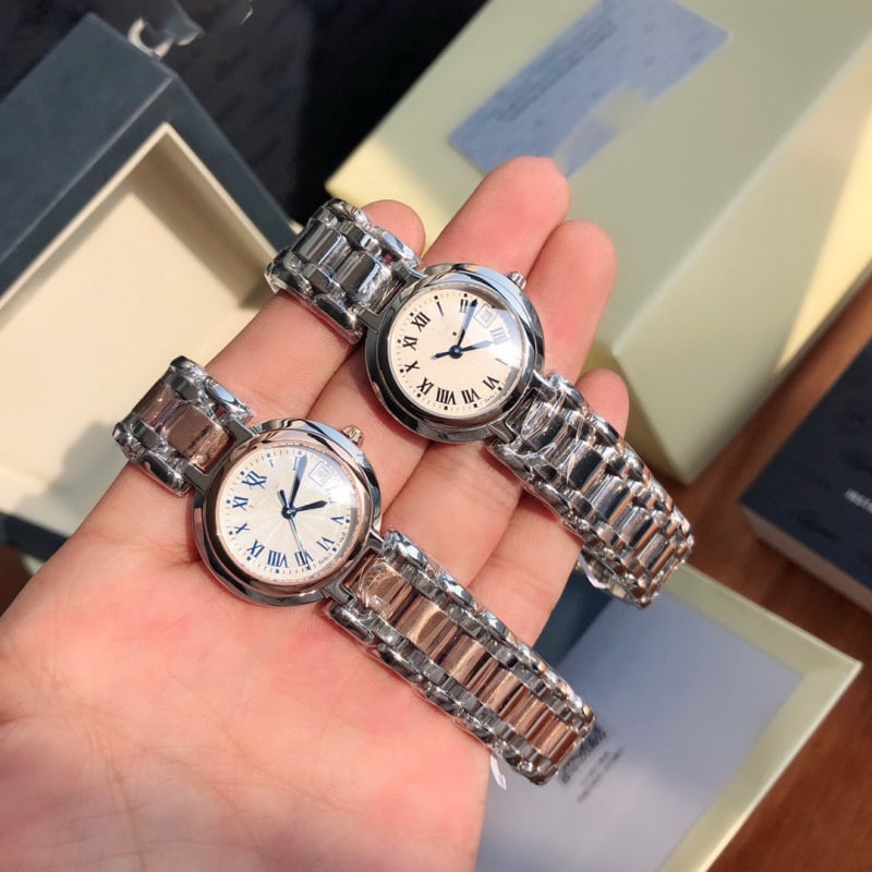 Langjia Ženski sat Heart Moon kvarcni mehanizam, casual elegantan poslovni stil, Swiss ETA mehanizam, vodootpornost 100 m, narukvica od nehrđajućeg čelika