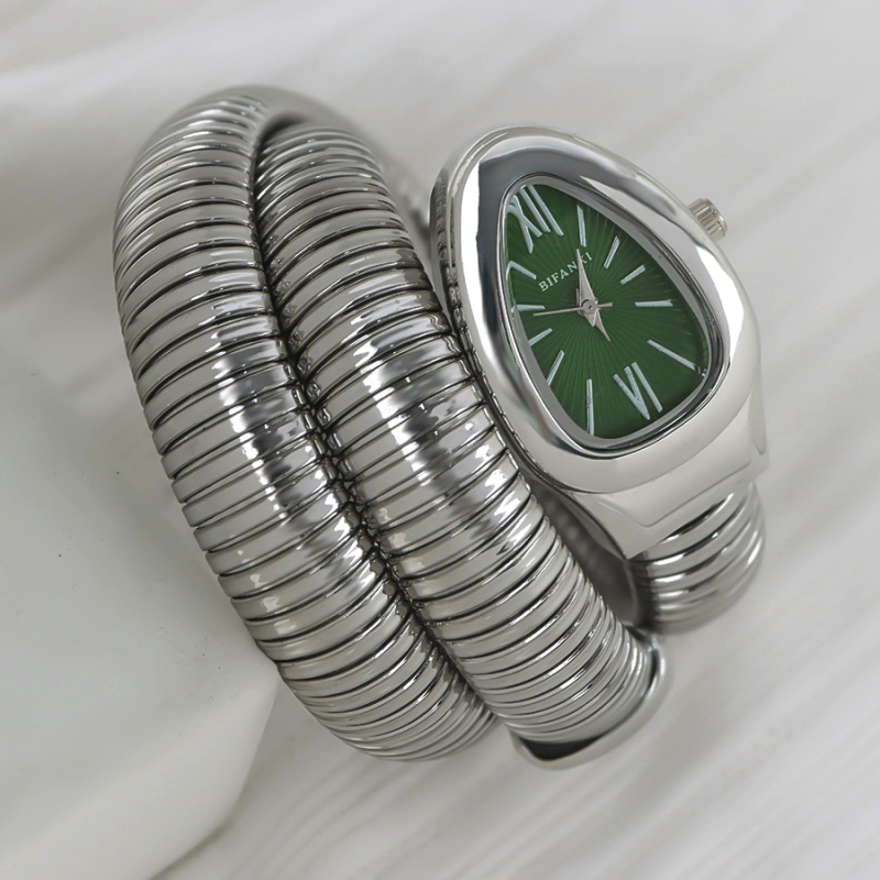 Ženski satovi s ovalnim brojčanikom, kvarcni mehanizam, kućište od legure, nehrđajući čelični kaiš, vodootpornost 30 m