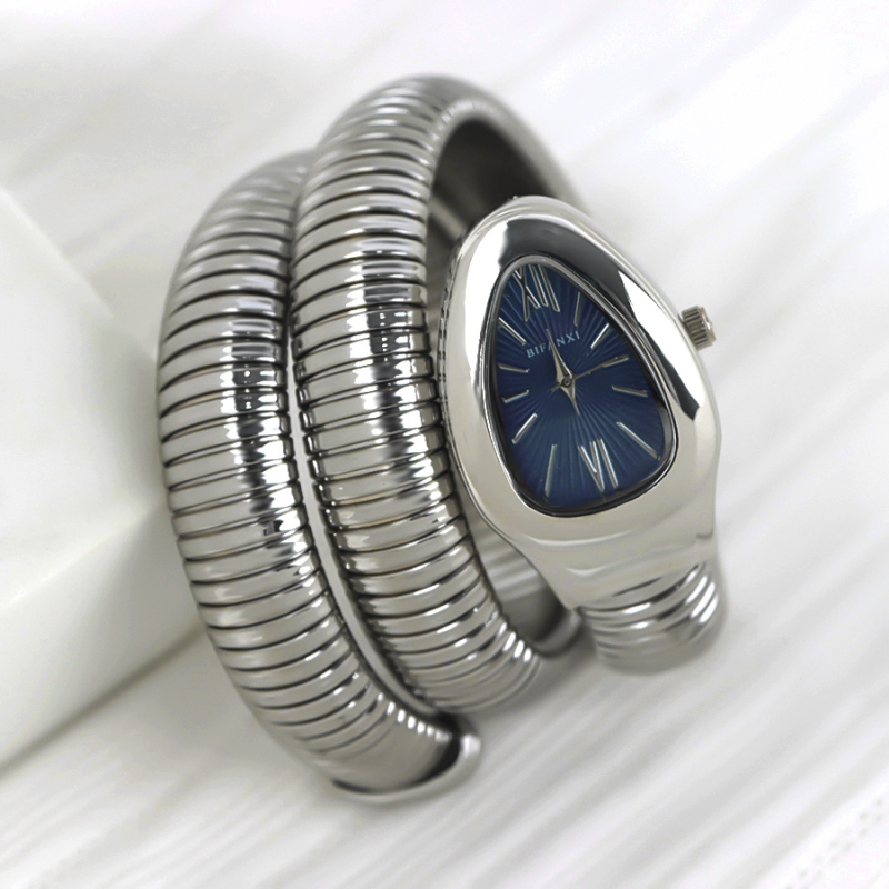 Ženski satovi s ovalnim brojčanikom, kvarcni mehanizam, kućište od legure, nehrđajući čelični kaiš, vodootpornost 30 m