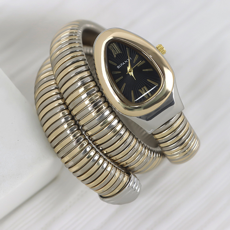 Ženski satovi s ovalnim brojčanikom, kvarcni mehanizam, kućište od legure, nehrđajući čelični kaiš, vodootpornost 30 m