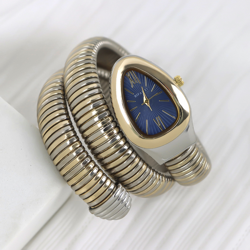 Ženski satovi s ovalnim brojčanikom, kvarcni mehanizam, kućište od legure, nehrđajući čelični kaiš, vodootpornost 30 m