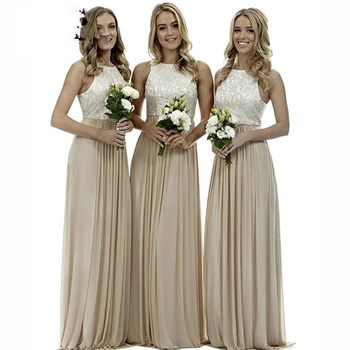 Līgavas draudzenes kleita — eleganta vakara kleita, garā kleita, haltera kakls, bez piedurknēm (Poliesteris; Vakara kleita; Gara kleita; Haltera kakls; Bez piedurknēm)