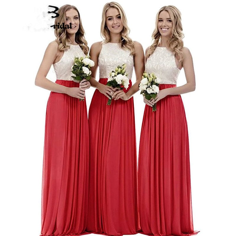 Līgavas draudzenes kleita — eleganta vakara kleita, garā kleita, haltera kakls, bez piedurknēm (Poliesteris; Vakara kleita; Gara kleita; Haltera kakls; Bez piedurknēm)