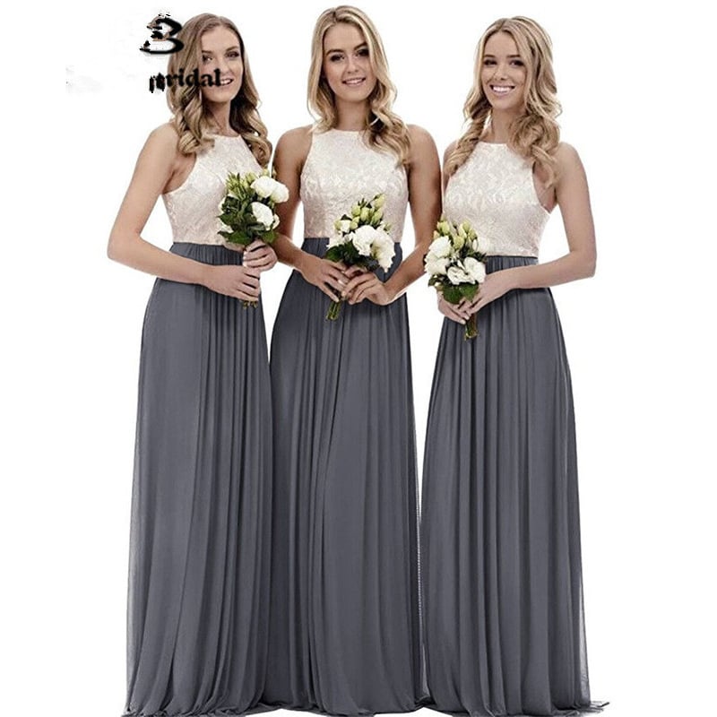 Līgavas draudzenes kleita — eleganta vakara kleita, garā kleita, haltera kakls, bez piedurknēm (Poliesteris; Vakara kleita; Gara kleita; Haltera kakls; Bez piedurknēm)