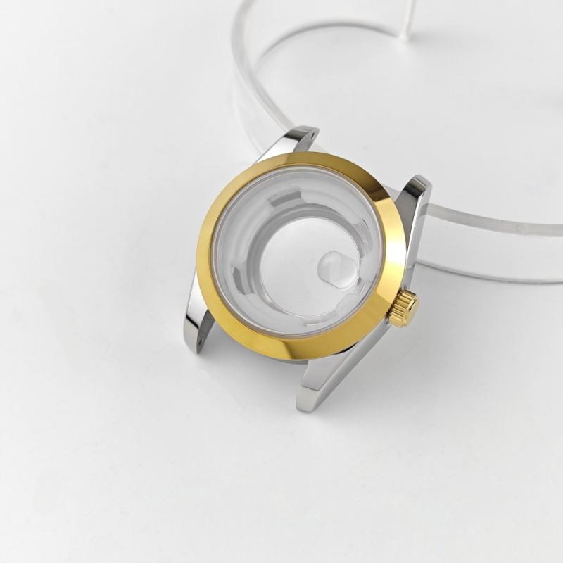 NH05/NH06 pulksteņa korpuss sievietēm mehāniskiem pulksteņiem ar retro gaišu luksusa dizainu, slīpa mala atverei, 1 gab. kastē, 2025. gada pavasaris