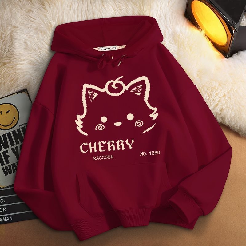 Mikina s kapuljom – japanski retro stil, lagana za proljeće