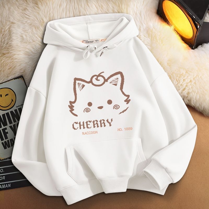 Mikina s kapuljom – japanski retro stil, lagana za proljeće