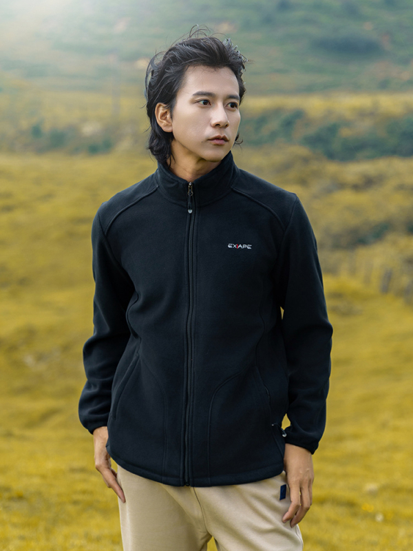 Unisex āra polārfleksa jaka, kardigāna stila, polārfleksa audums, polārfleksa odere, modelis 3358 (TODOMORE/Denma)