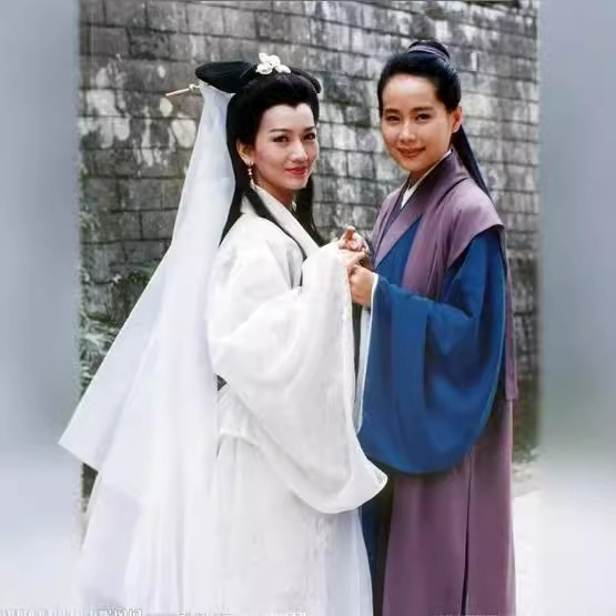 Kostim kineske opere za izvedbu – Xu Xian, Bai Suzhen, Fahai i Xiaoqing iz The Legend of the White Snake