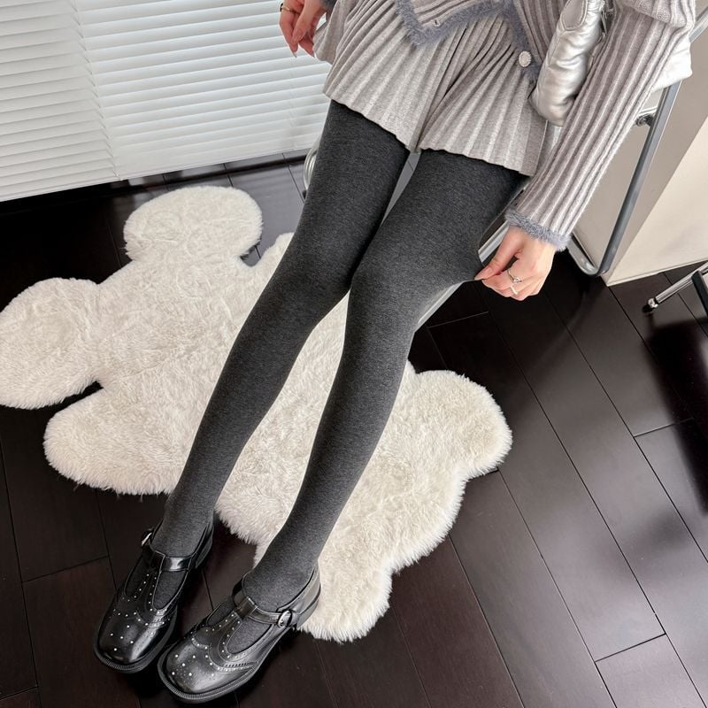 Moteriški medvilniniai kojinės su pėdos dalimi, fliso įdėklas, storesni, kvėpuojantys, kojų formavimas