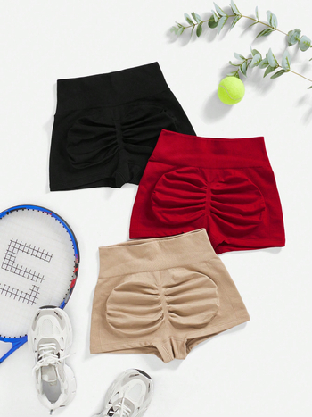 Sieviešu Klein Blue sporta šorti, neilona audums ar mitruma vadīšanu, garums 24–27 cm, šortu stils, vasara 2025