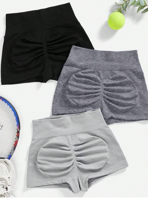 Sieviešu Klein Blue sporta šorti, neilona audums ar mitruma vadīšanu, garums 24–27 cm, šortu stils, vasara 2025