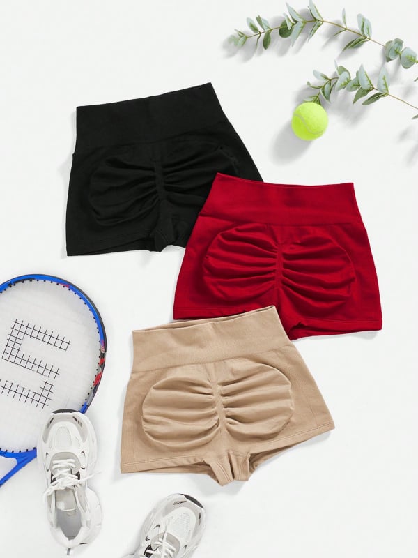 Sieviešu Klein Blue sporta šorti, neilona audums ar mitruma vadīšanu, garums 24–27 cm, šortu stils, vasara 2025