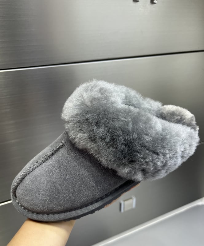 Moteriški žieminiai odiniai batai su stora padu, išklota dirbtiniu kailiu, žemas viršus